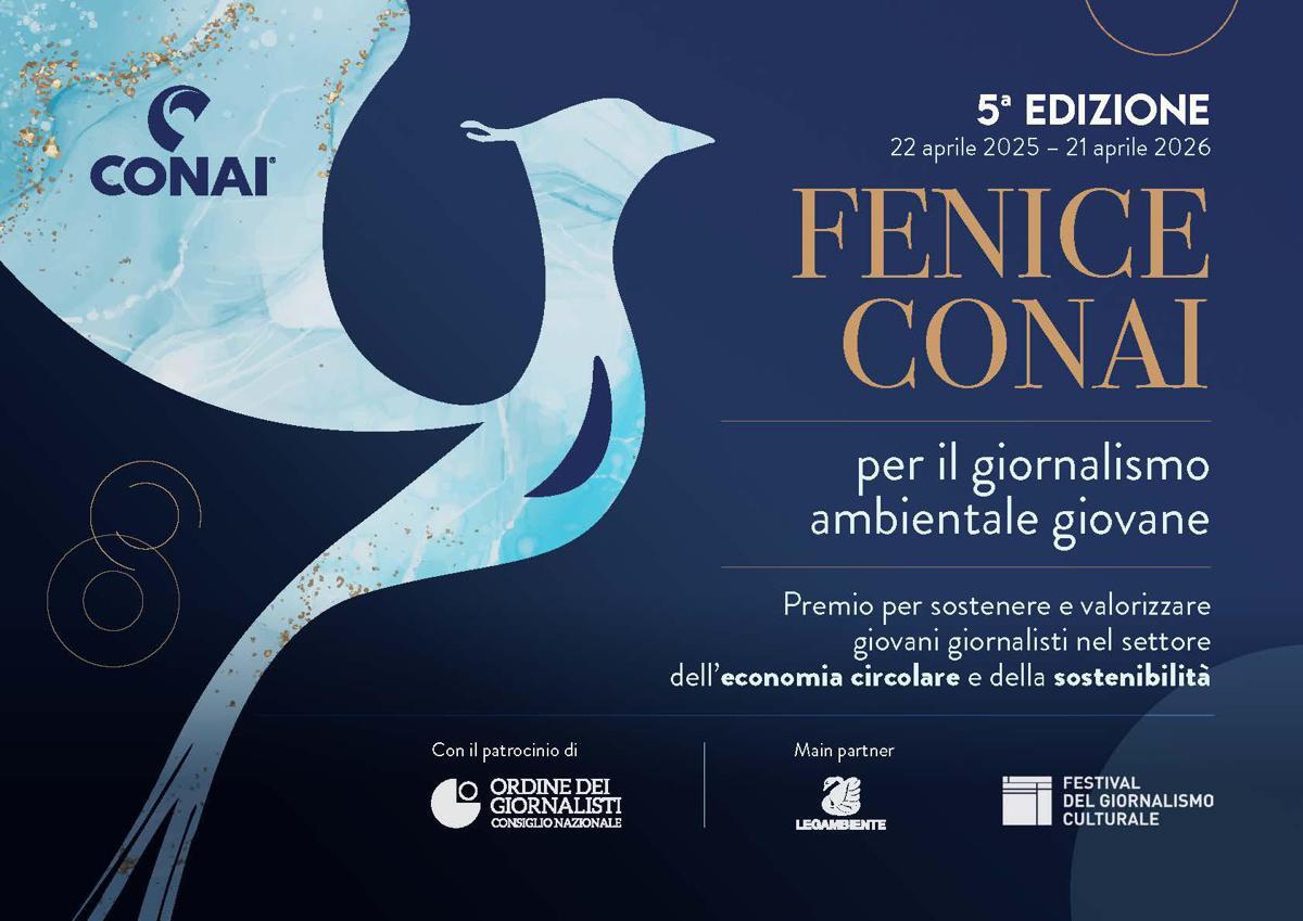 Premi: la giuria della quinta edizione del Fenice Conai per il giornalismo ambientale giovane - 