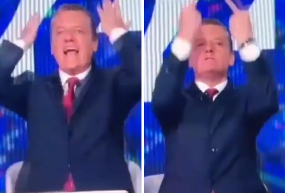 Baracchini sospeso dalla conduzione dopo il gesto in diretta, direttore RaiNews: "Tuteliamo la testata" - 