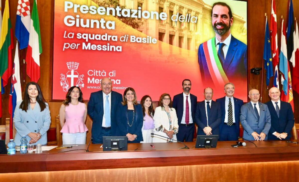 Messina, Basile presenta la nuova Giunta: Castelli vicesindaco e focus su infrastrutture e giovani - 