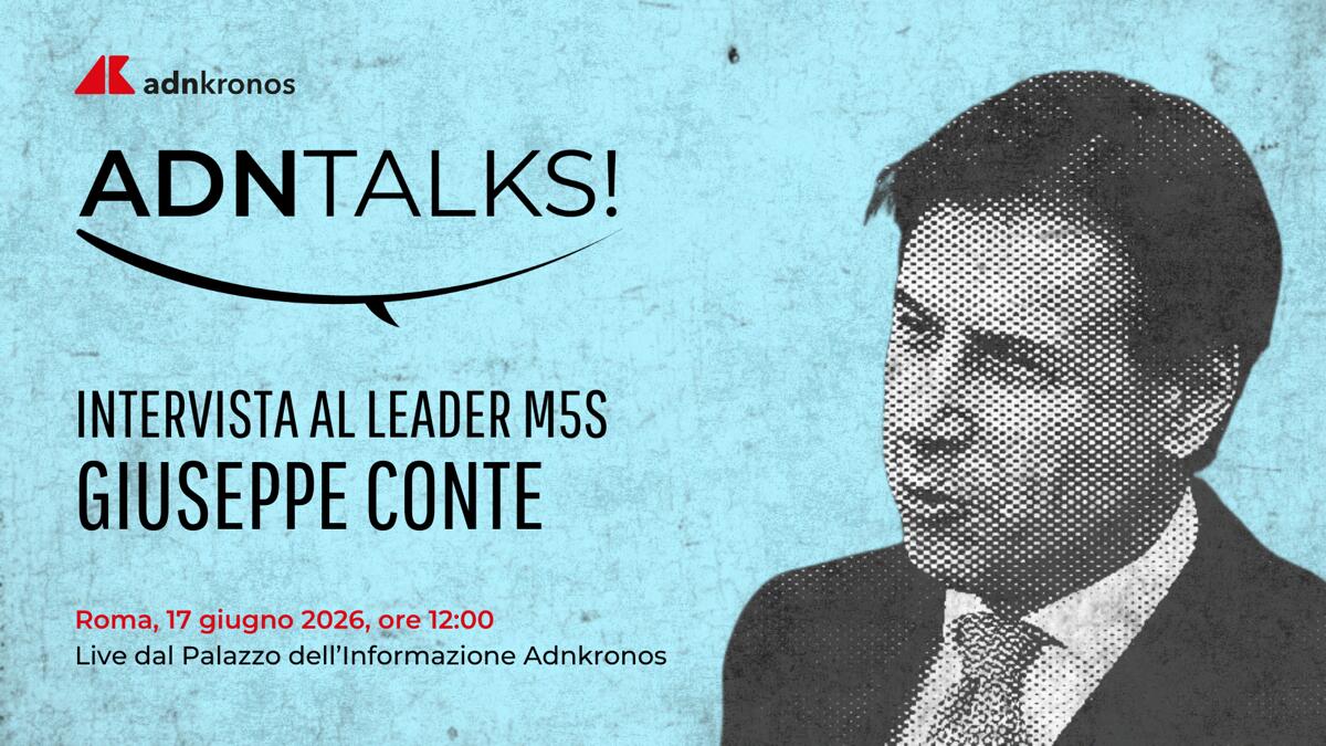 AdnTalks | ospite Giuseppe Conte - Diretta domani dalle 11:30 - 