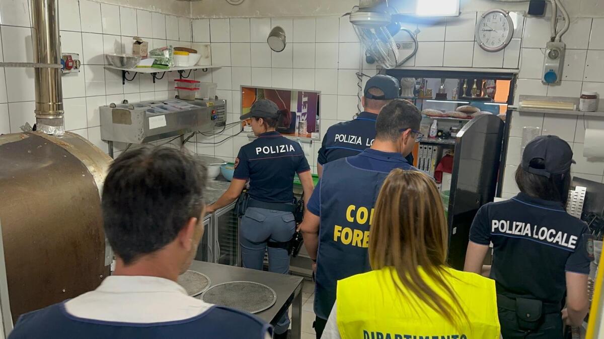 Catania, task force scopre gravi irregolarità in ristorante e pizzeria: sanzioni per 35.000€ - 