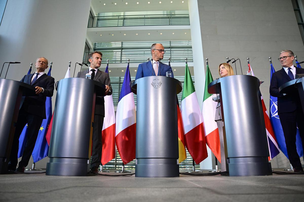 Nato, unità e più Europa nei cinque punti del summit E5 con Meloni - 