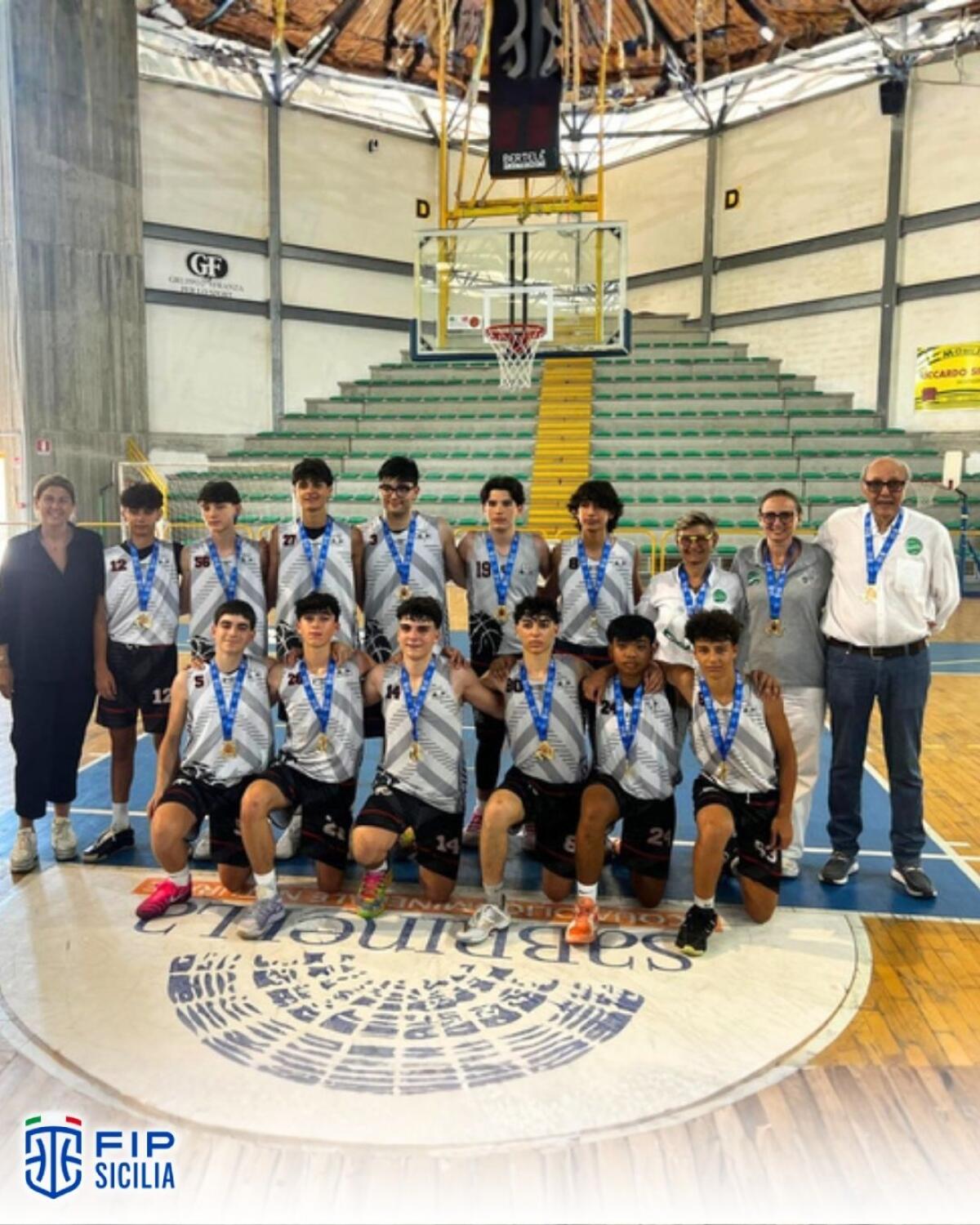 Under-15: Happy Basket Palermo campione regionale imbattuta dopo la Final Four di Patti - 