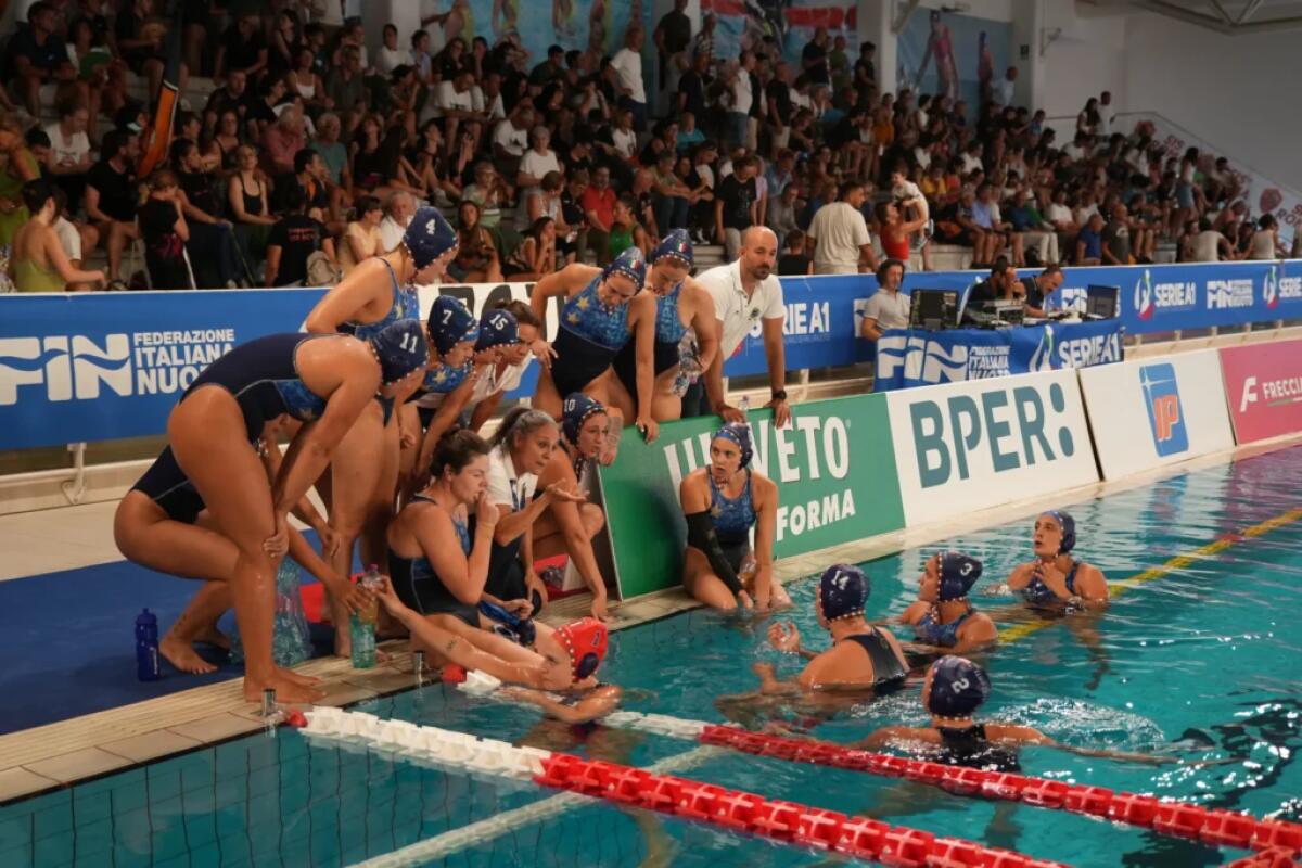 Pallanuoto femminile, Gara 1 finale scudetto: Sis Roma batte Ekipe Orizzonte 12-9 a Ostia