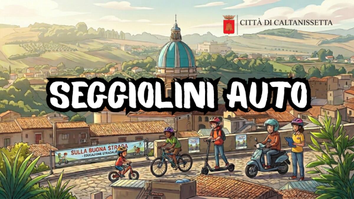 Caltanissetta, secondo episodio del progetto 'Sulla buona strada': la Polizia Locale parla di seggiolini auto - 