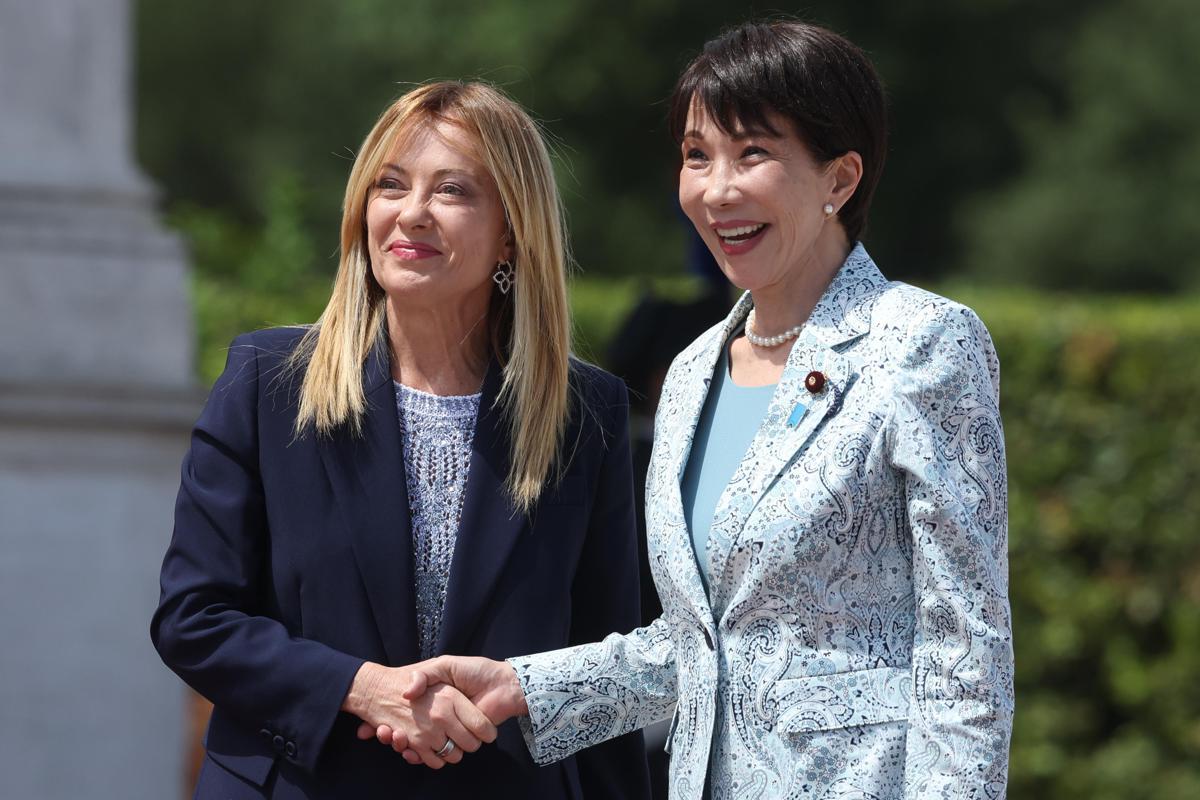 Sanae Takaichi in visita a Roma, Meloni: "Leader pragmatica, siamo alleati strategici" - 