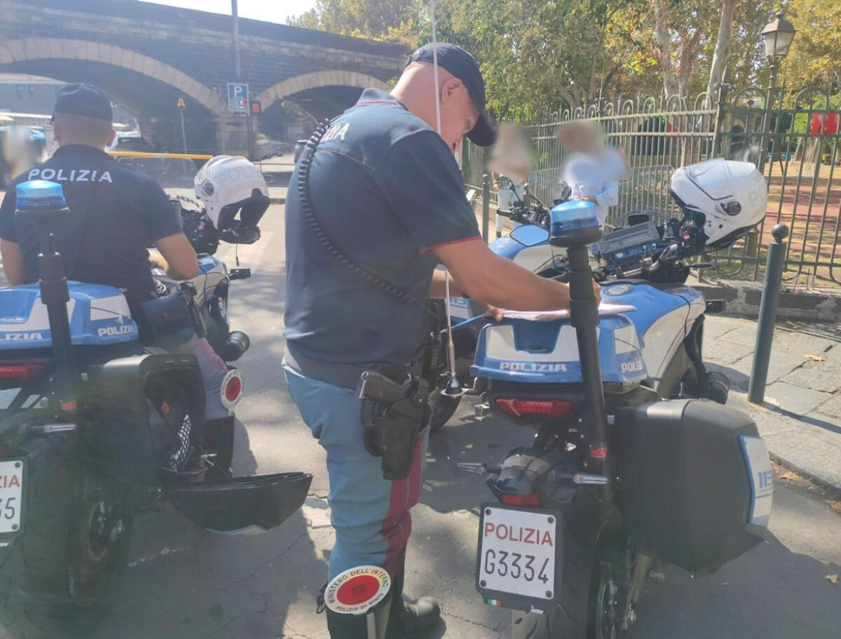 Catania: arrestato un 46enne in fuga su una moto rubata tra via Dusmet e piazza Borsellino - 
