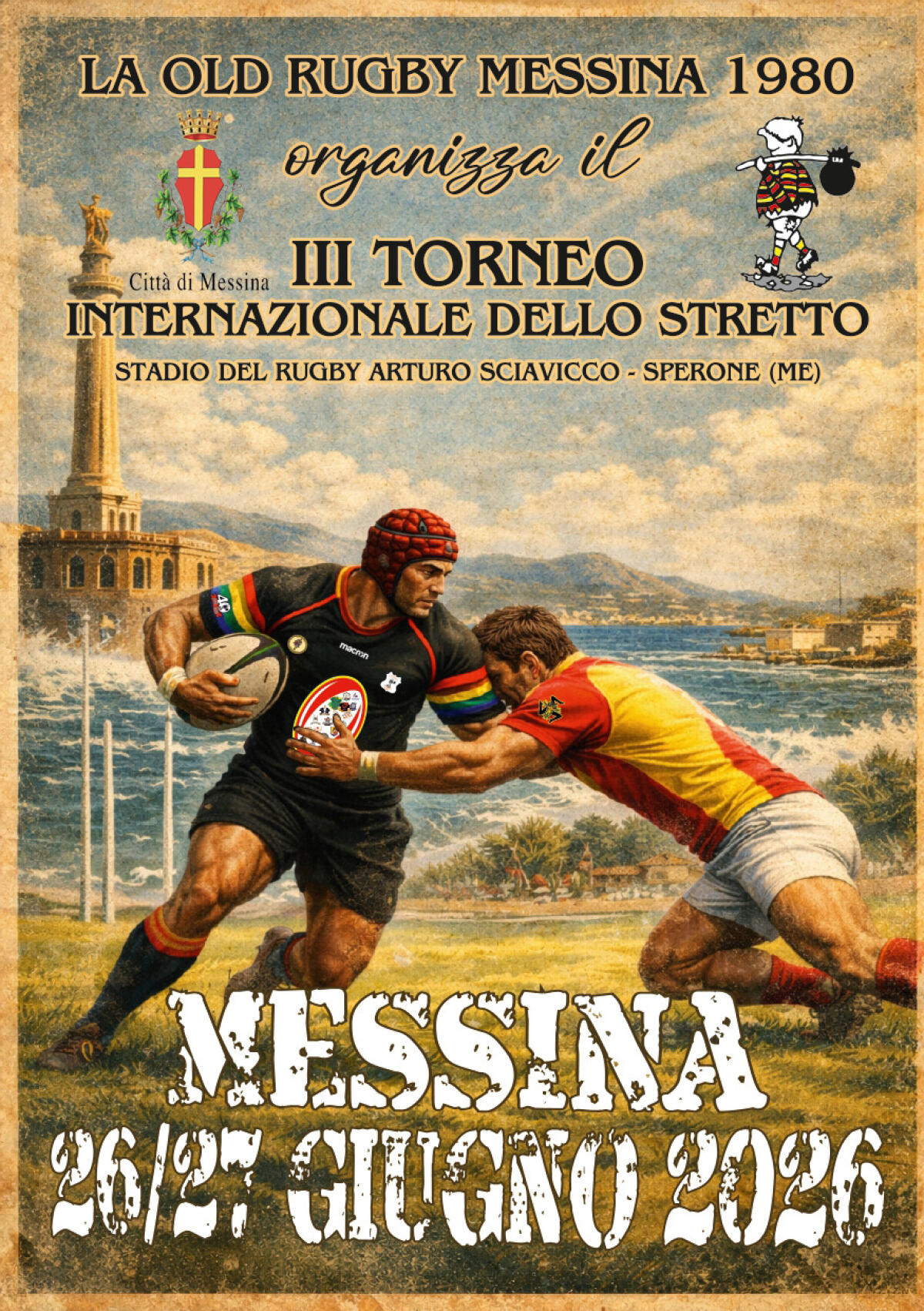 Torneo internazionale dello Stretto: CUS Catania U18 sfida il Brecon RFC (Galles) a Messina - 