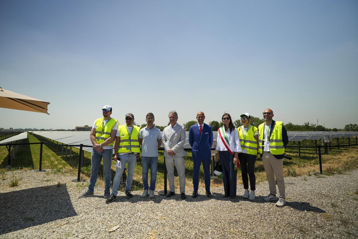 Sostenibilità, Viridis Energia Spa inaugura l'impianto solare di Poviglio da 12 Mwp, valore per il territorio - 