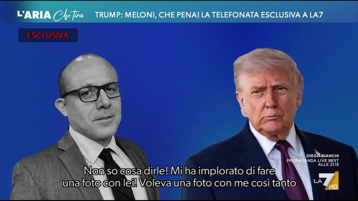 L'attacco di Trump a Meloni, l'audio originale della telefonata - 