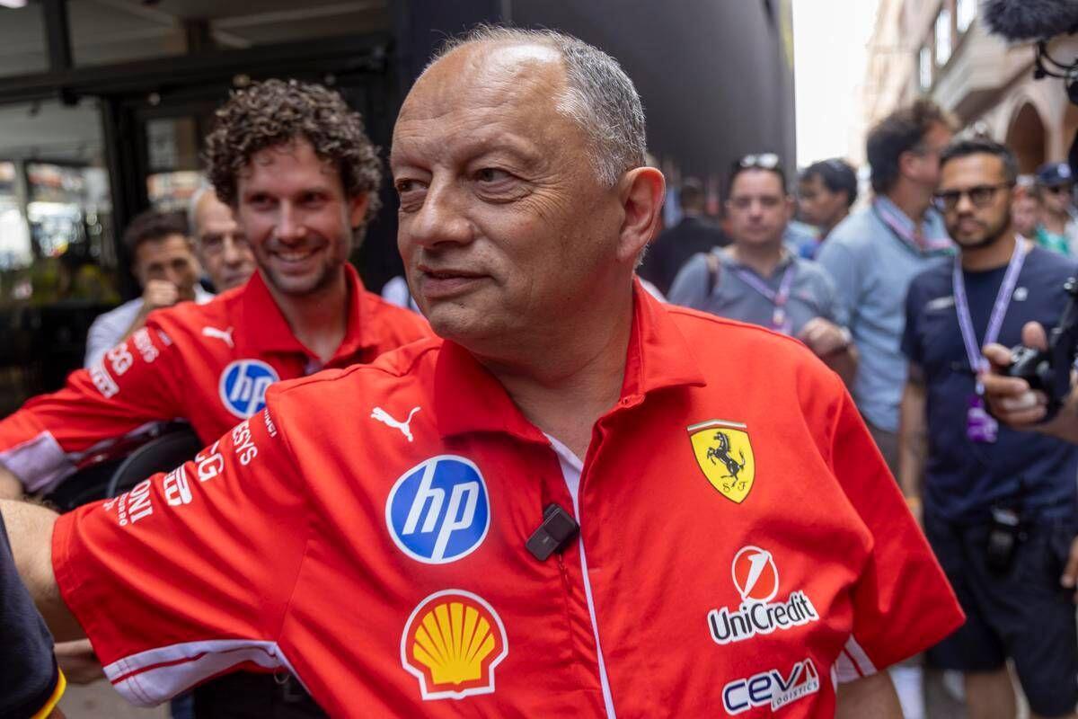 Gp Montecarlo, Vasseur torna al box Ferrari dopo il ricovero in ospedale - 