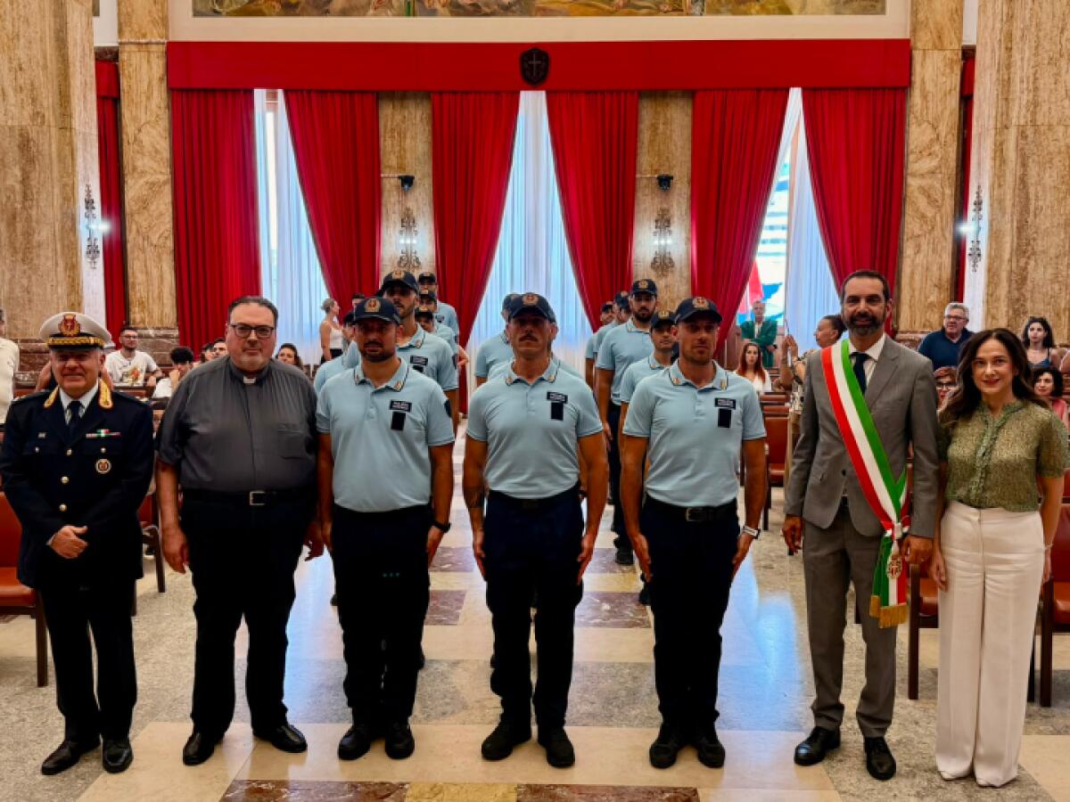 Messina: giuramento a Palazzo Zanca per 22 nuovi agenti della Polizia Municipale - 