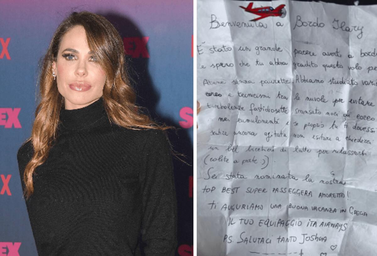 Ilary Blasi, la vacanza in Grecia e la sorpresa inaspettata... sull'aereo - 