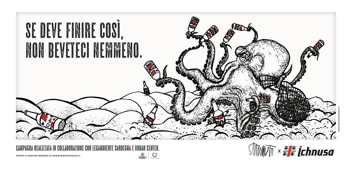 Ambiente, Ichnusa si affida all'arte sarda per sensibilizzare contro l'abbandono del vetro - 