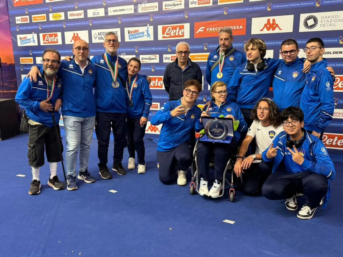 Il Club Scherma Palermo sul tetto d'Italia: Campioni nella scherma paralimpica - 