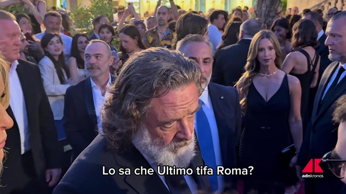 Russell Crowe: "Io sono un grande fan di Ultimo, tifa Roma ma lo perdono" - 