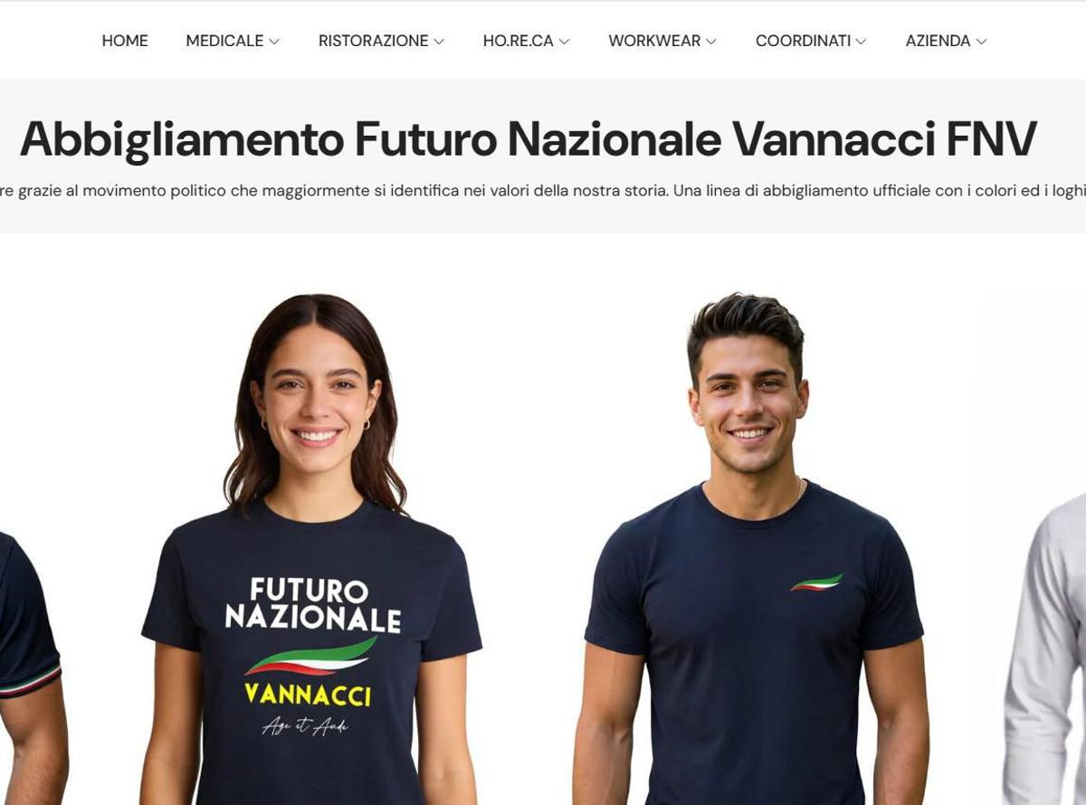 Capi 'griffati' Vannacci in vendita online, il partito: "Non ne sappiamo nulla, pronti a tutelare il marchio" - 
