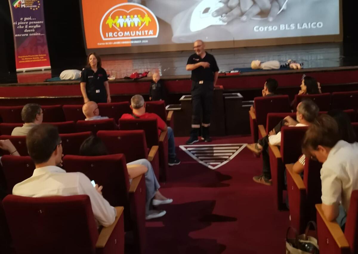 Palermo, terzo corso BLSD per i Carabinieri al Teatro Al Massimo - 