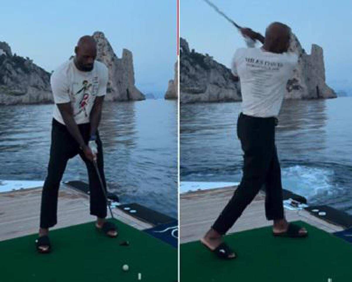 LeBron James versione golfista a Capri, le vacanze italiane della superstar - 