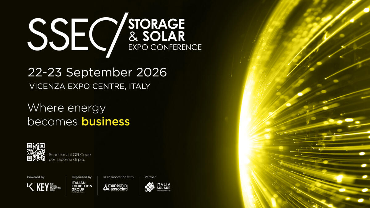 Ssec, il solare 'accende' Vicenza: due giorni su fotovoltaico, accumuli e competitività industriale - 