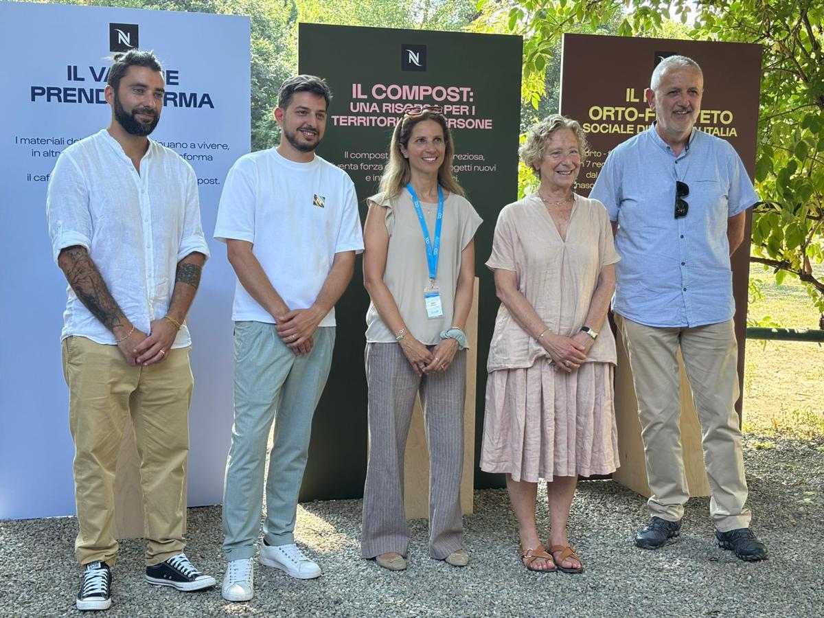 Nespresso, nasce in Italia il primo orto-frutteto sociale diffuso grazie al riciclo del caffè - 
