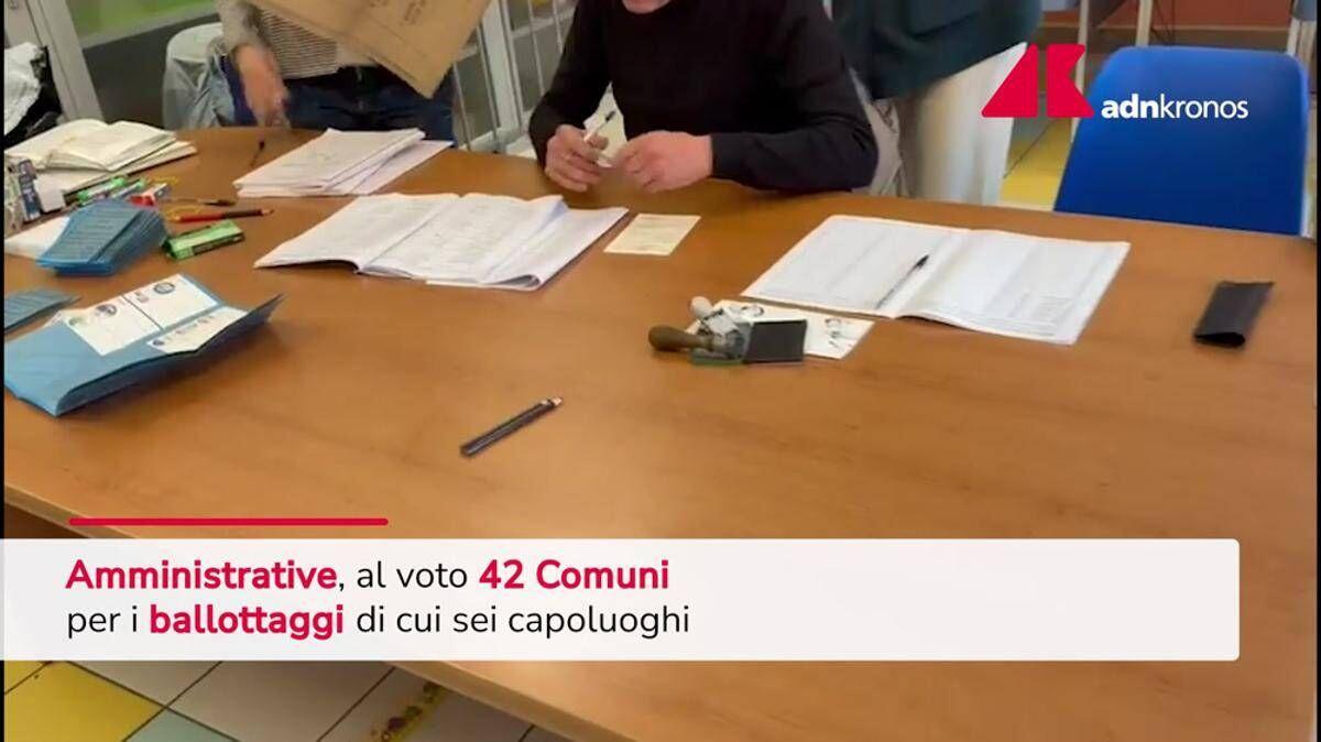 Amministrative, oggi al voto per il ballottaggi fino alle 15 - 