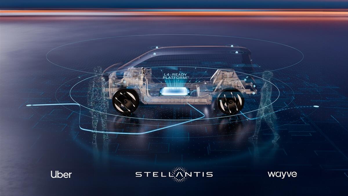 Stellantis, Wayve e Uber lanciano una collaborazione per portare i robotaxi L4 su scala globale - 