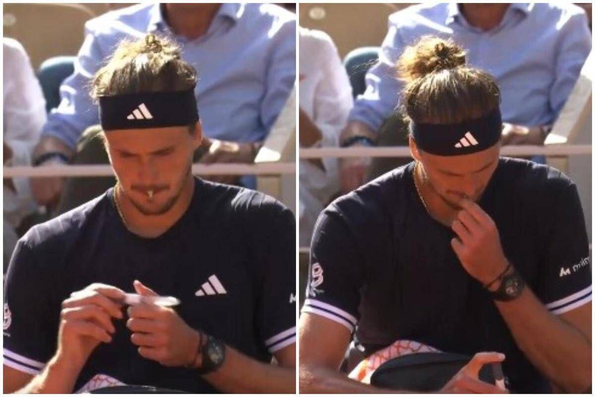 Zverev, pausa insulina contro Cobolli in finale Roland Garros - 