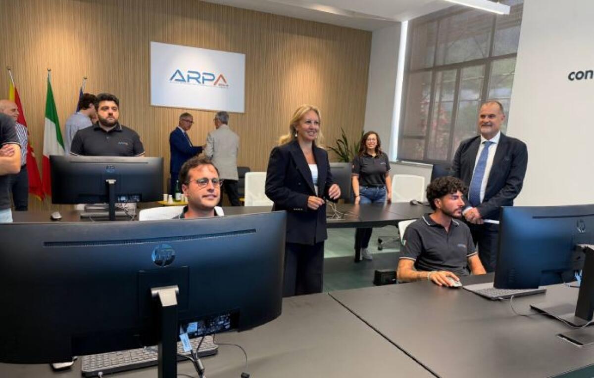 Palermo, inaugurata la control room e il data center di Arpa Sicilia al Roosevelt: investimento da 7,5 mln - 