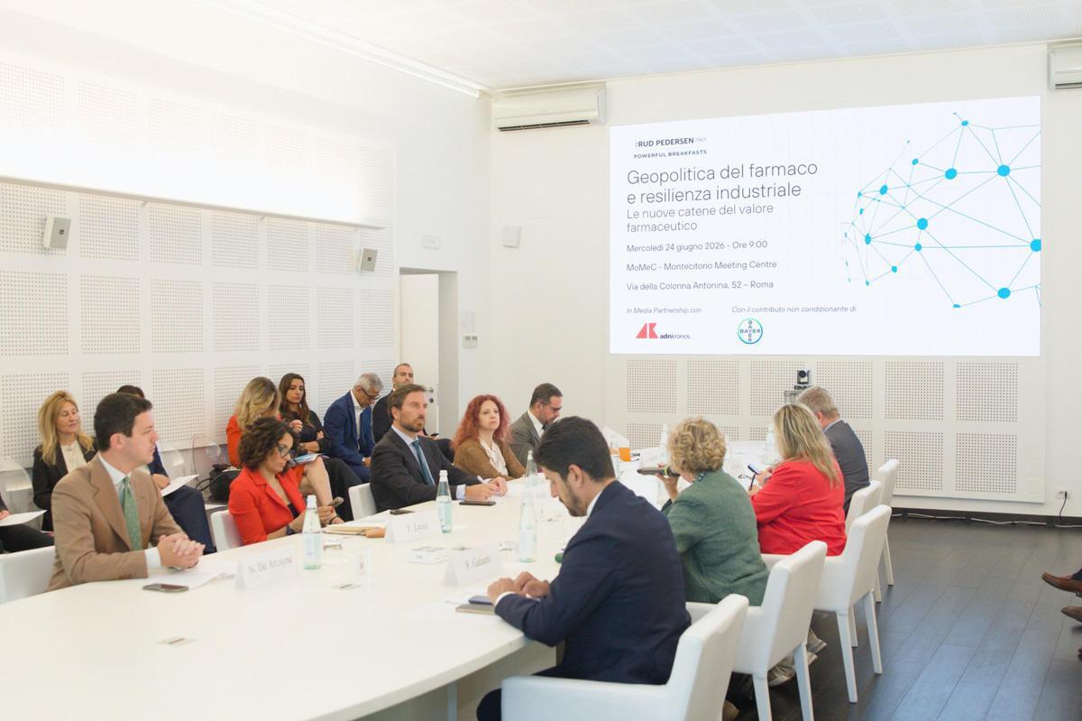 Geopolitica del farmaco, a Roma focus su approvvigionamenti e autonomia - 