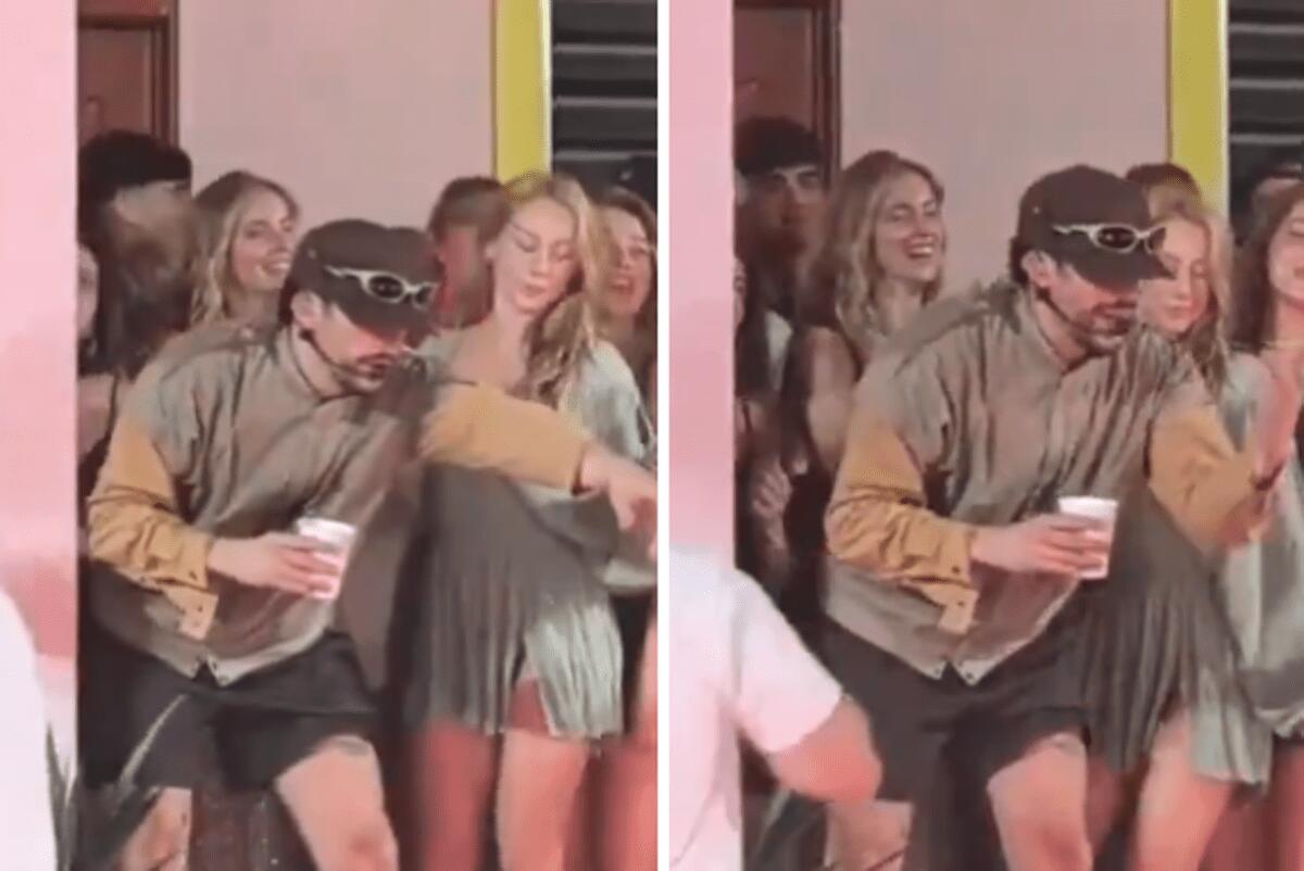 Chiara Ferragni al concerto di Bad Bunny a Madrid ma... sul palco - il video - 