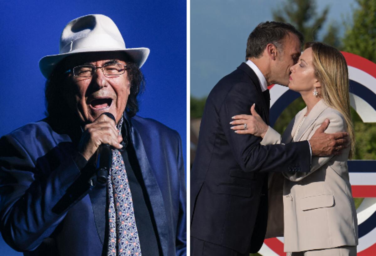Meloni accolta da Macron al G7 con 'Felicità', Al Bano: "È una canzone che mette allegria" - 