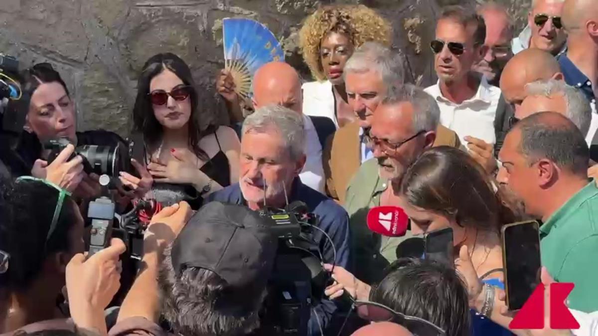 Alemanno esce da Rebibbia, "Stasera vedo Vannacci. Io pontiere con Meloni? Porto la mia esperienza" - 