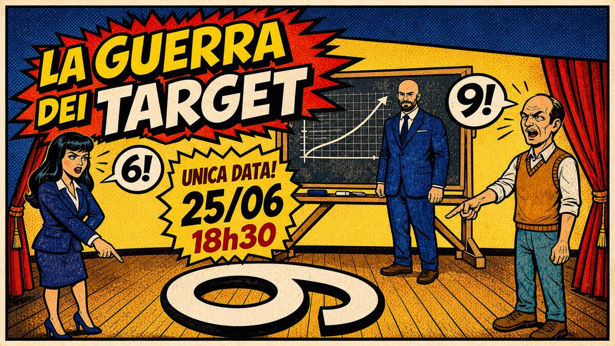 Università, a Tor Vergata torna lo spettacolo di teatro manageriale 'La guerra dei Target' - 