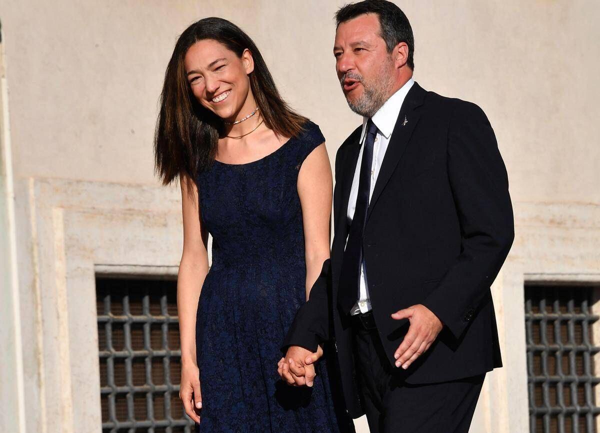 Matteo Salvini apre all'idea di un figlio con Francesca Verdini: "Se arriva è il benvenuto" - 