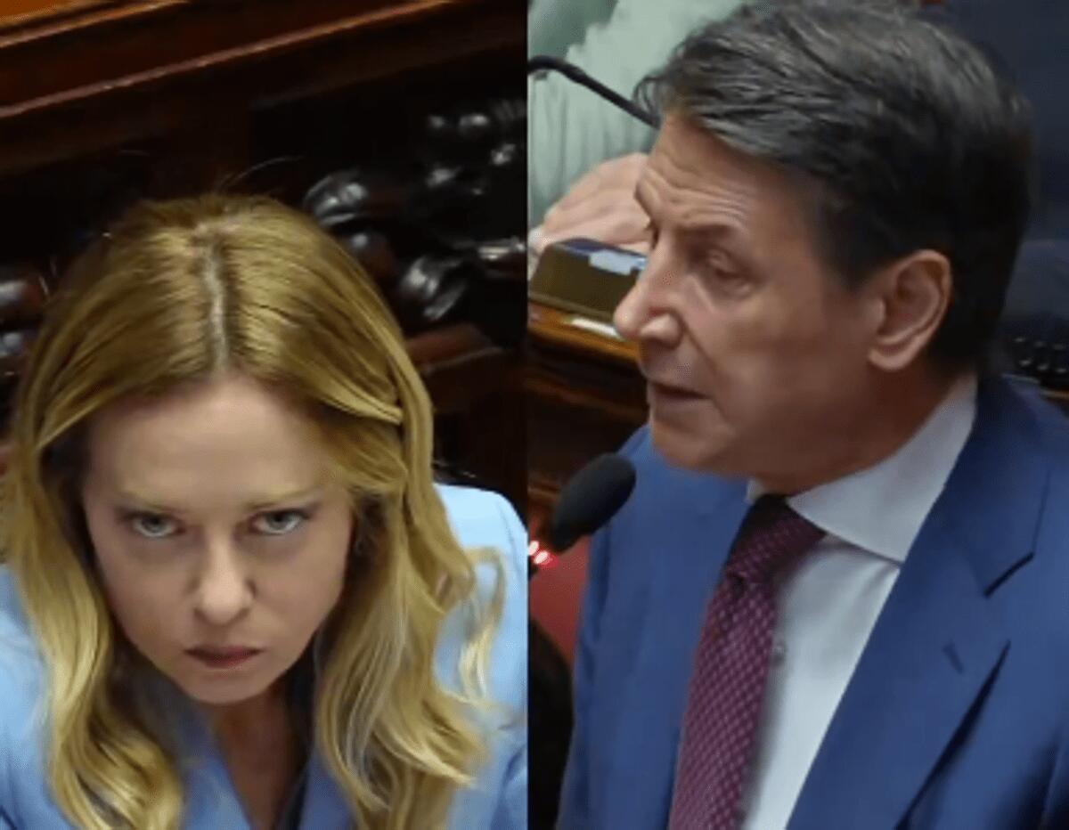 Meloni a Conte: "Fake news nel video, avete montato le mie espressioni ma io non c'ero" - 