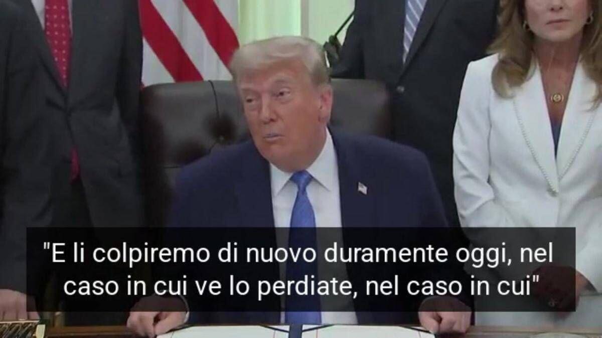 Trump annuncia nuovi attacchi contro l'Iran: "Colpiremo duro" - 