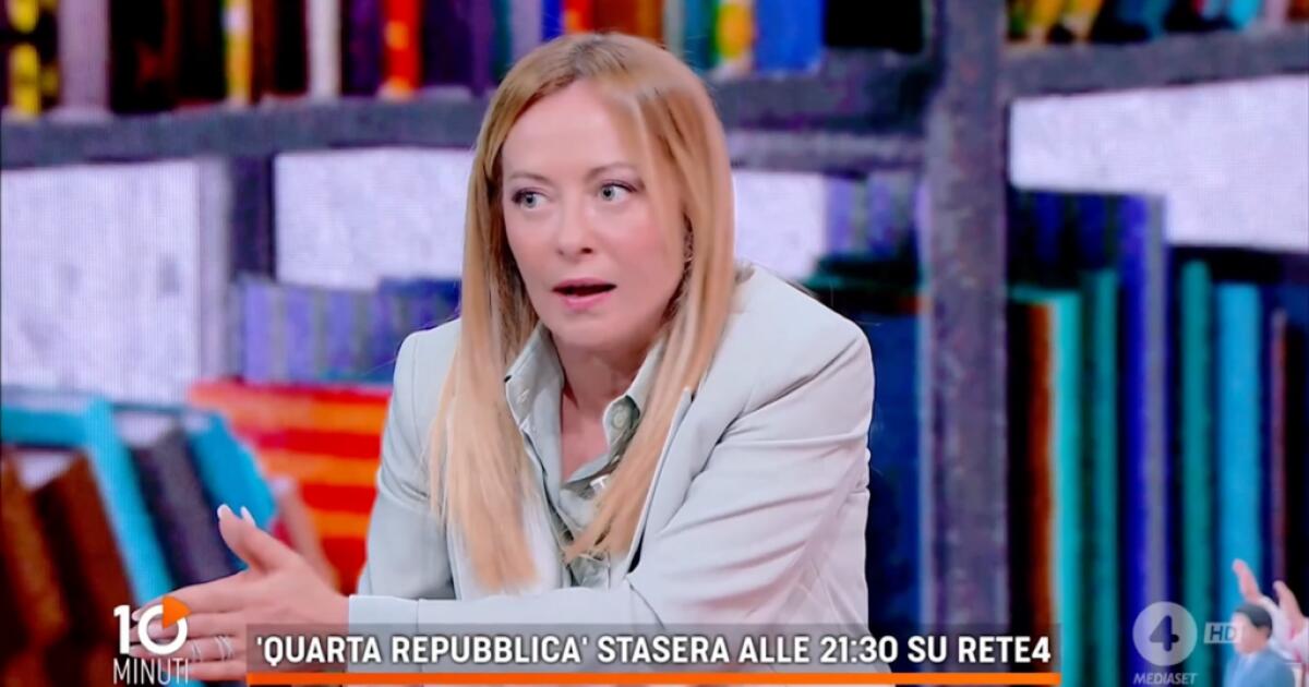 Meloni: «Infrangere il tabù di un presidente di destra». Su Vannacci: «Nessuna differenza con la sinistra» - 