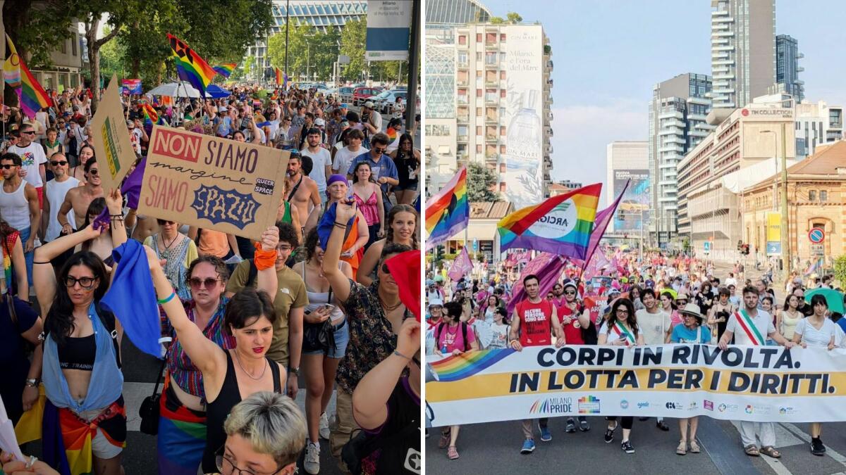 Elly Schlein a sorpresa al Pride di Milano: 350.000 in piazza, dedicato a Mirko e Kety - 