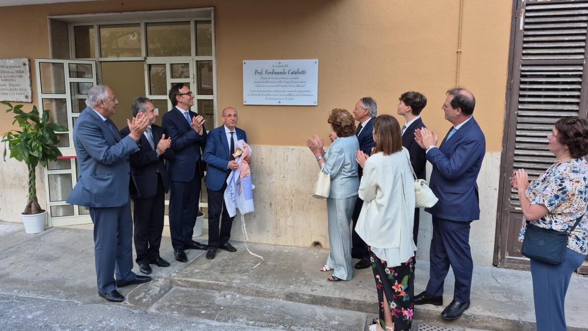 Palermo, intitolata al prof. Ferdinando Cataliotti la piazza del PTA Enrico Albanese - 
