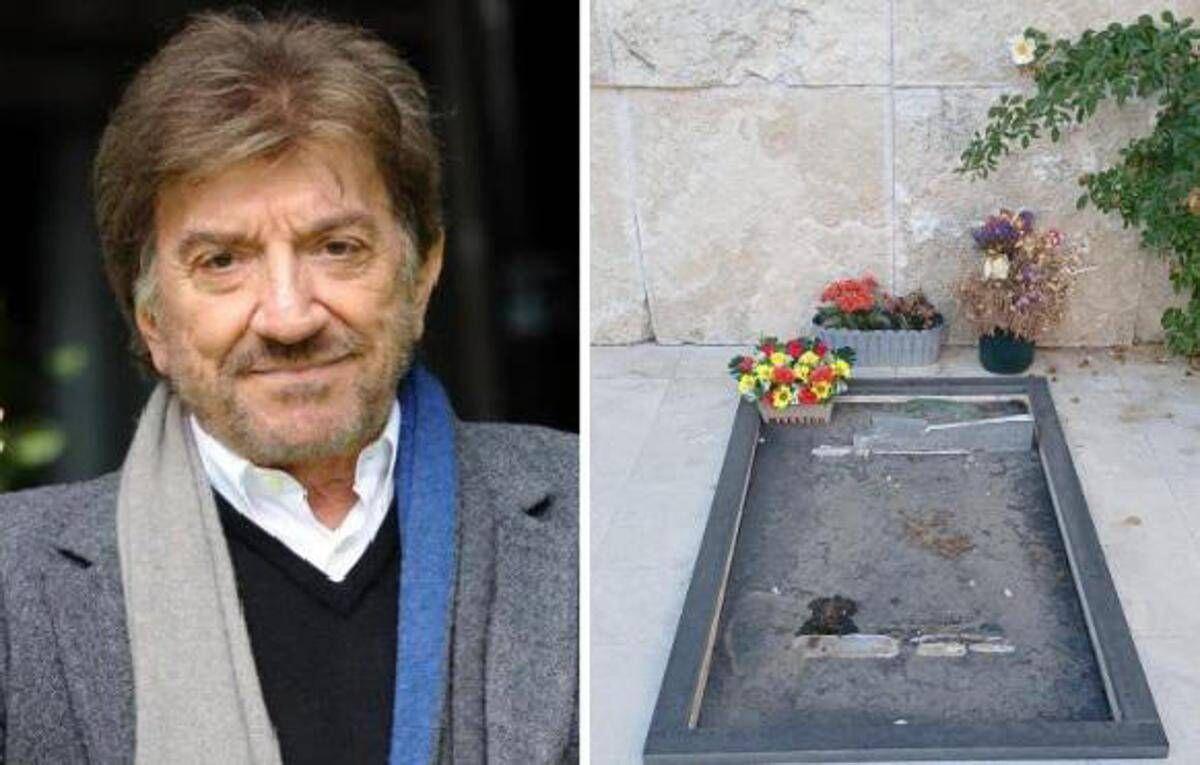Rubata la lapide di Gigi Proietti, l'oltraggio al cimitero del Verano - 