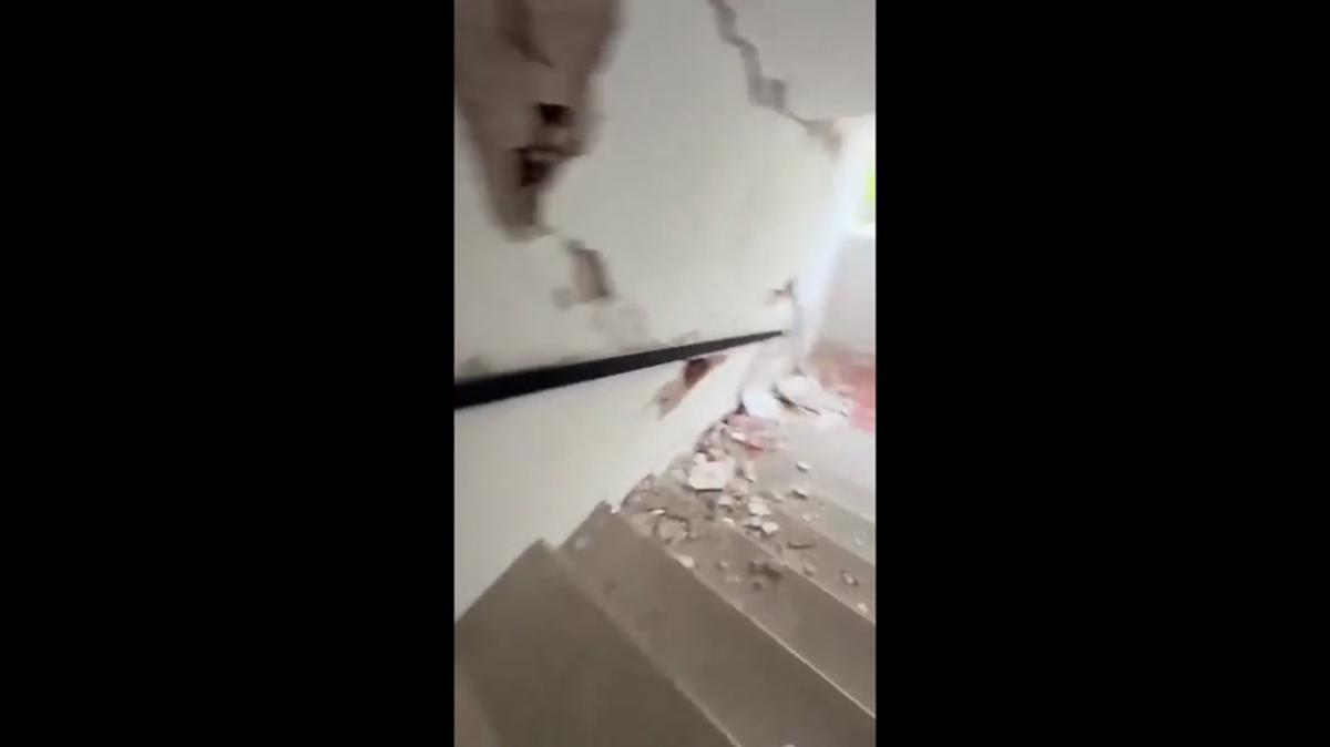Terremoto in Venezuela, la fuga dal palazzo distrutto - 