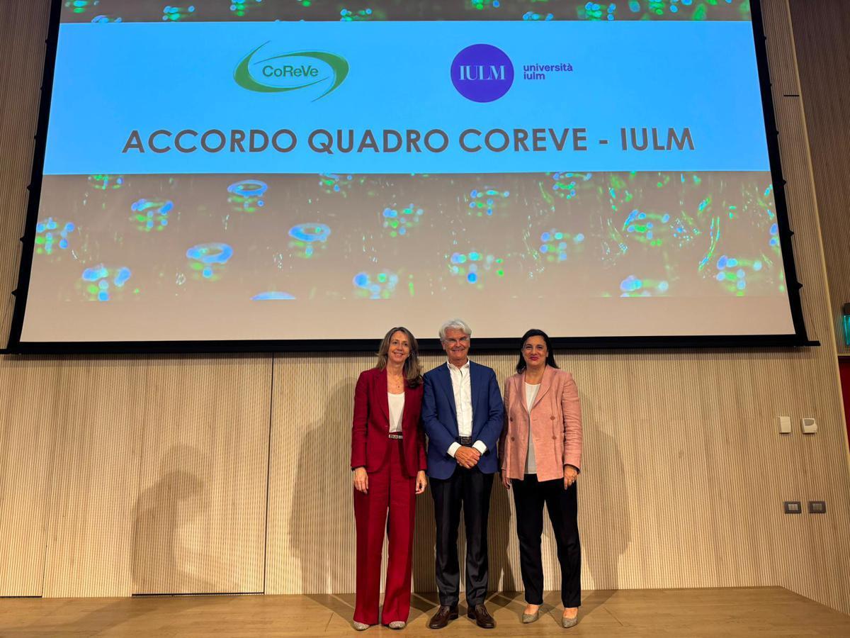 Sostenibilità, accordo Coreve-Università Iulm per promuovere la cultura del riciclo - 