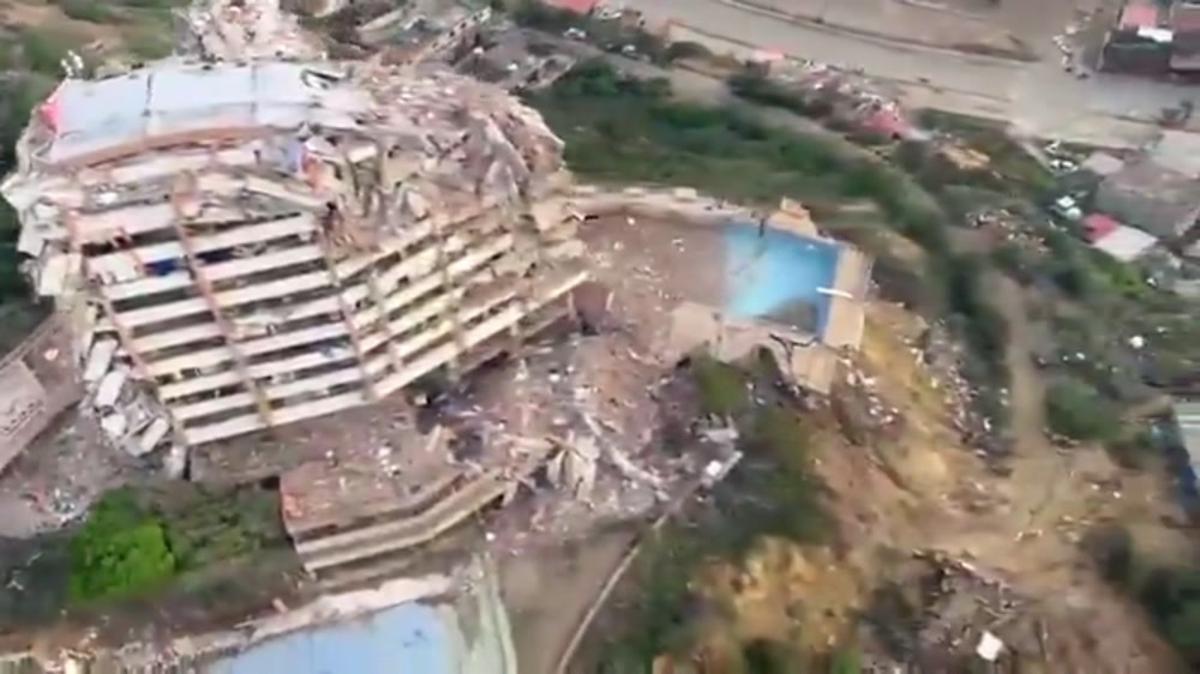 Terremoto in Venezuela, il day after: l'elicottero in volo sulle zone colpite - Video - 