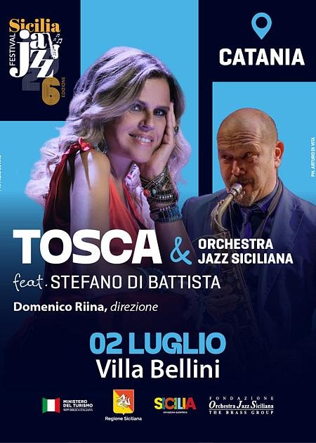 Locandina Tosca e Stefano di Battista
