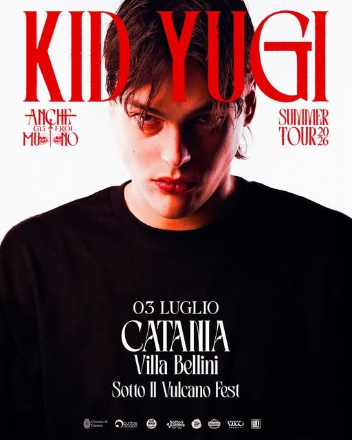 Locandina concerto Kid Yugi a Catania