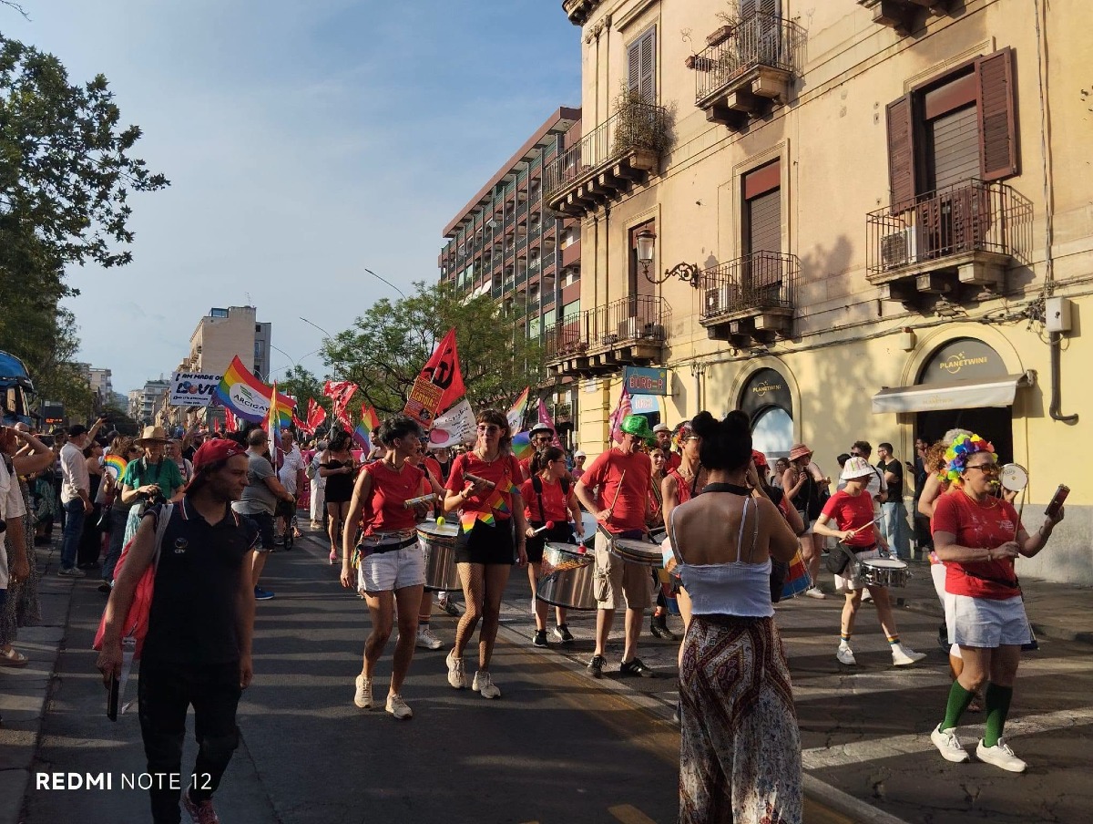 Foto del Corteo del Gay Pride 2026 a Catania