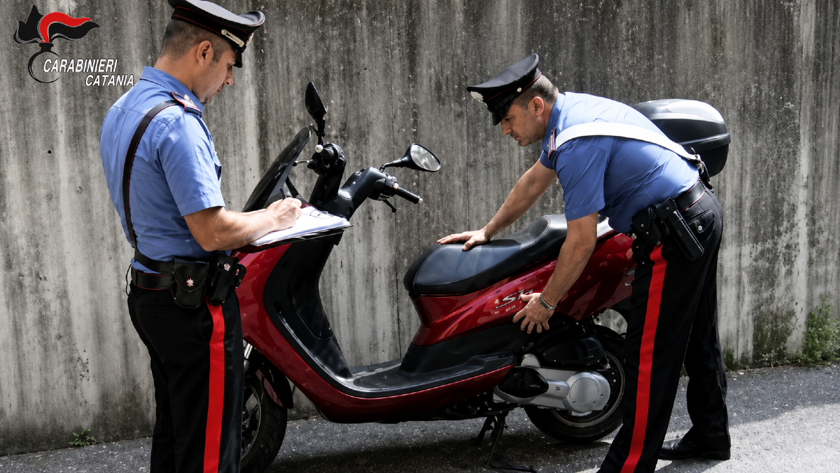 Randazzo: denunciato un 17enne per ricettazione, guidava un motorino con targa e telaio riconducibili ad altri veicoli - 