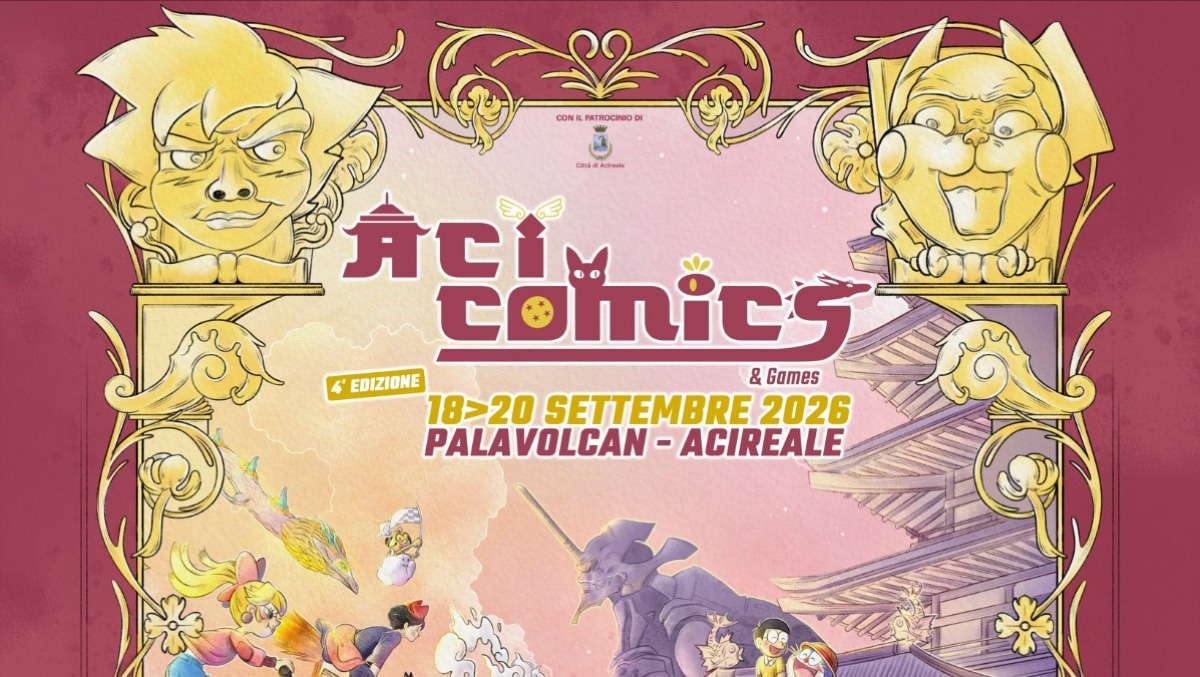 Aci Comics & Games 2026: Giulia Sulsenti firma il manifesto e reinventa il PalaVolcan - 