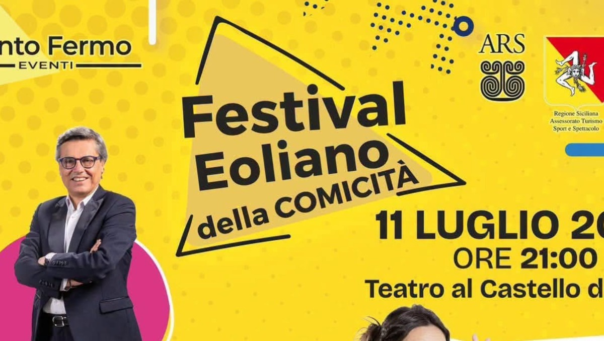 Festival Eoliano della Comicità: il 11 luglio Salvo La Rosa torna a Lipari per la quarta edizione - 